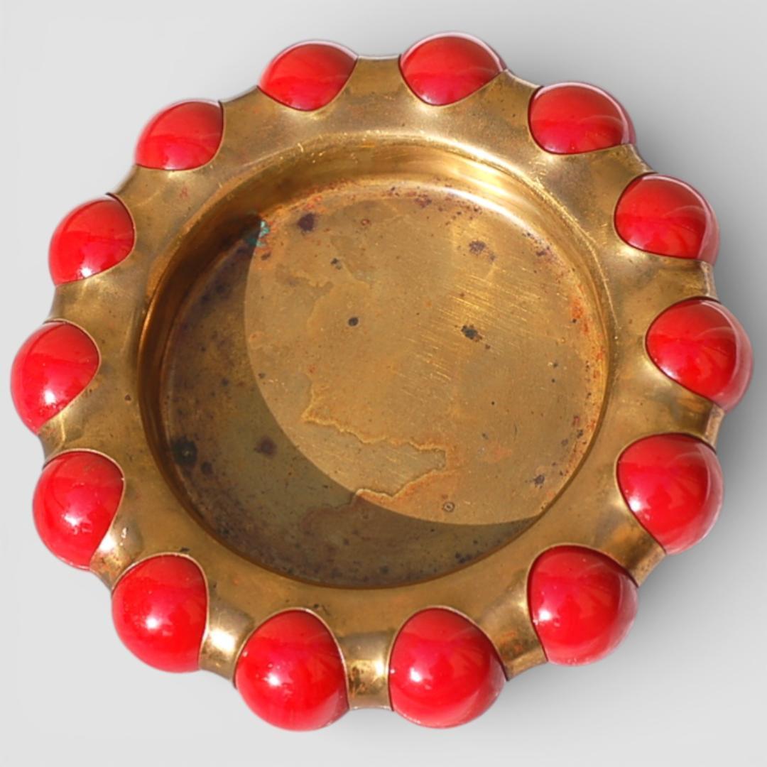 K3789 Antique 1930's FISHERS ジュエリートレイ