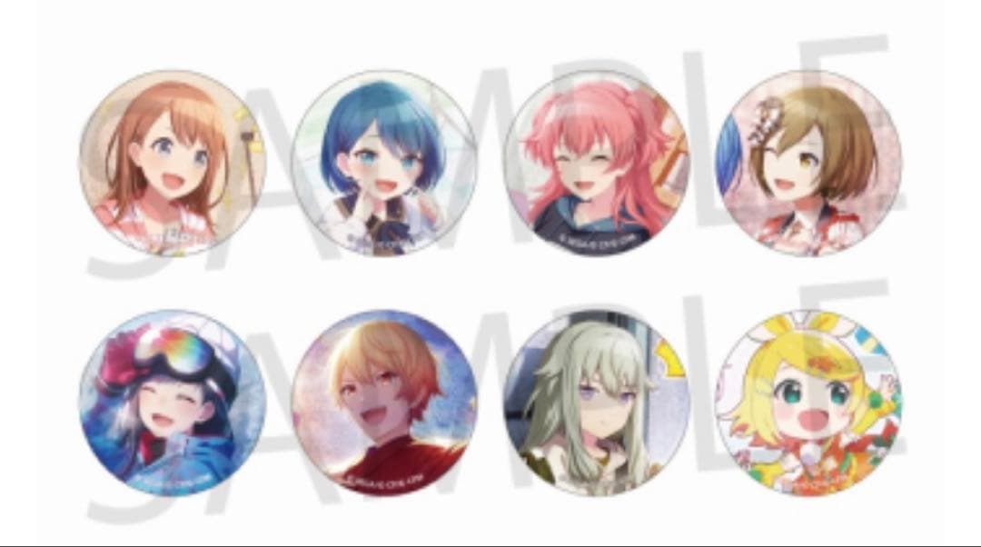 プロセカ　グリッター缶バッジ　vol.27A 10BOX