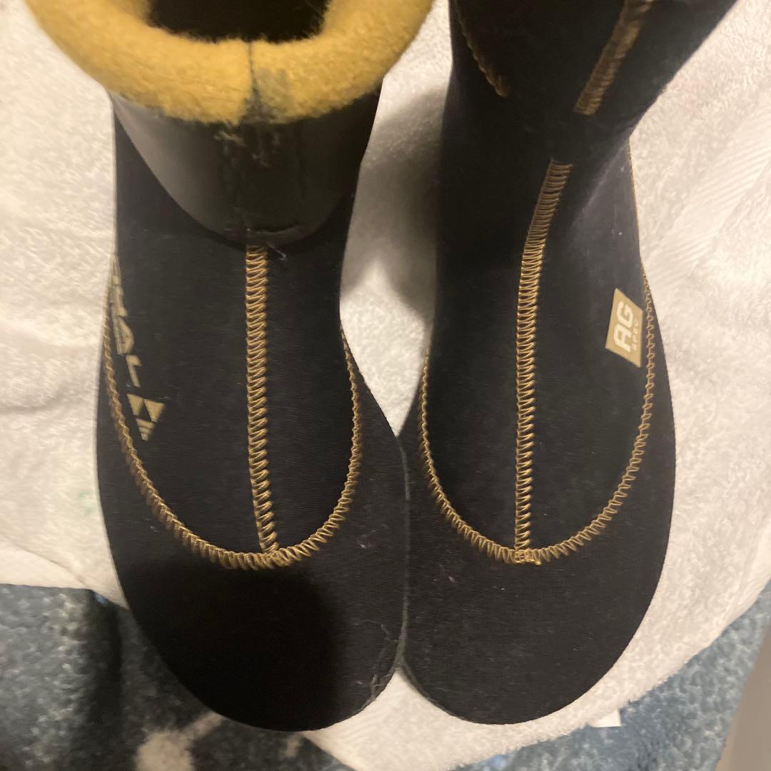  AG SPEC ブラックロングブーツ5mm