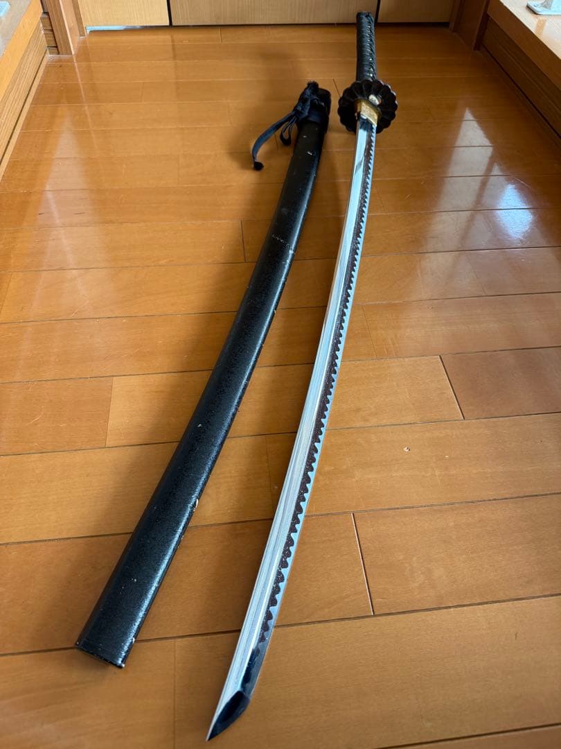 高級 模造刀 本物のハバキと鍔 居合刀 模擬刀 日本刀 太刀 美術刀剣 コスプレ