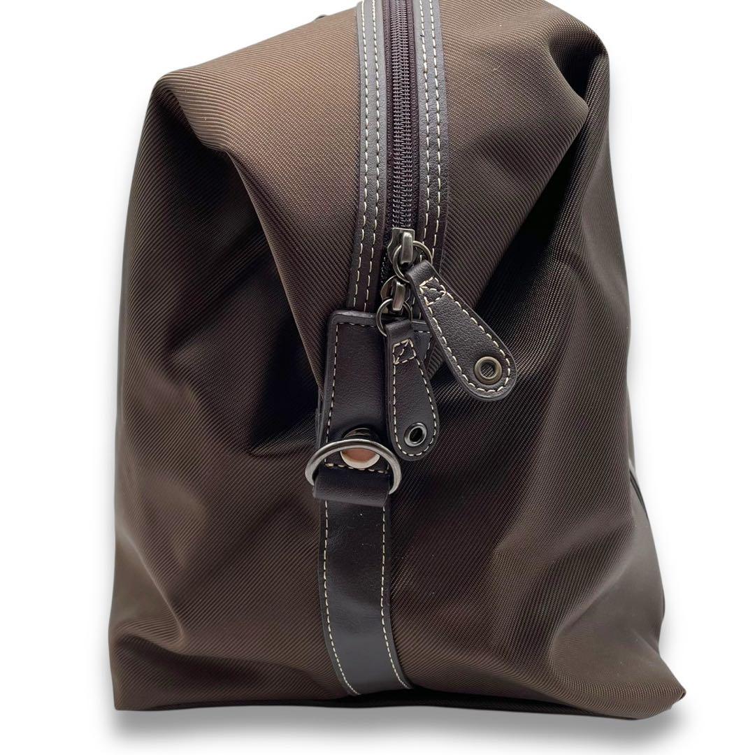 未使用級✨マンシングウェア ゴルフバッグ ナイロン 2way 茶