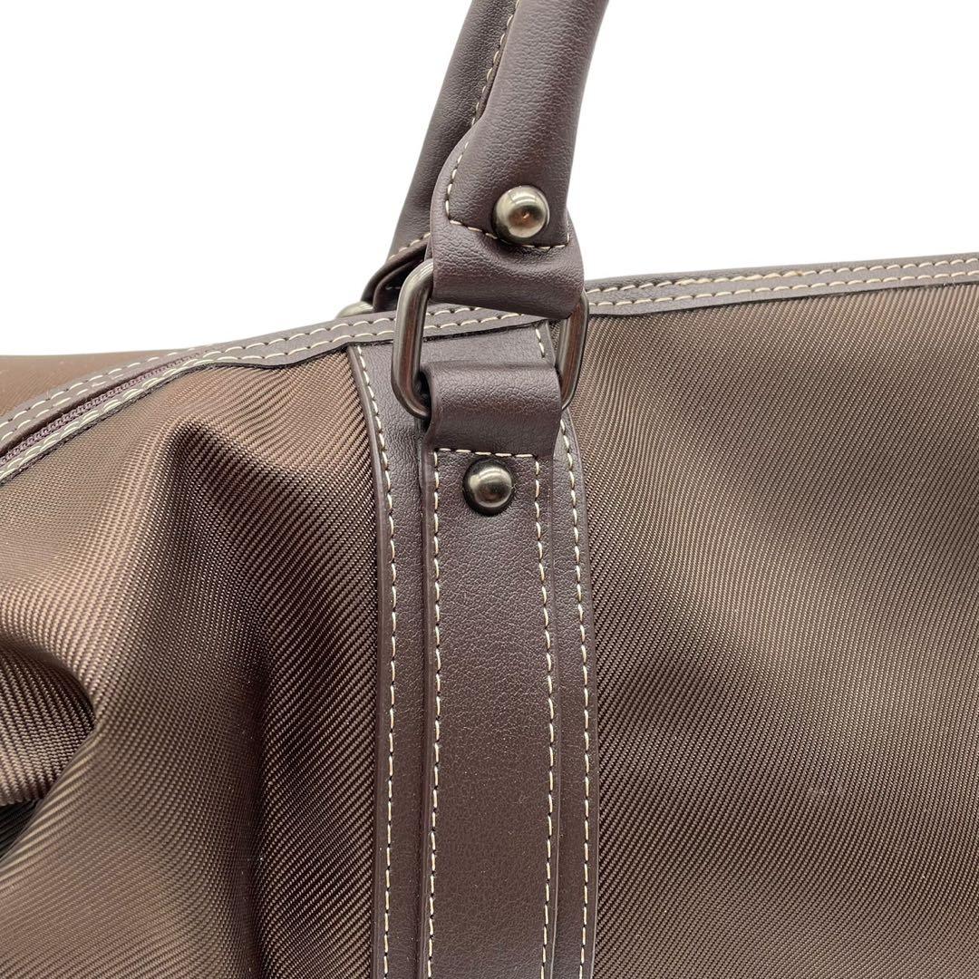 未使用級✨マンシングウェア ゴルフバッグ ナイロン 2way 茶