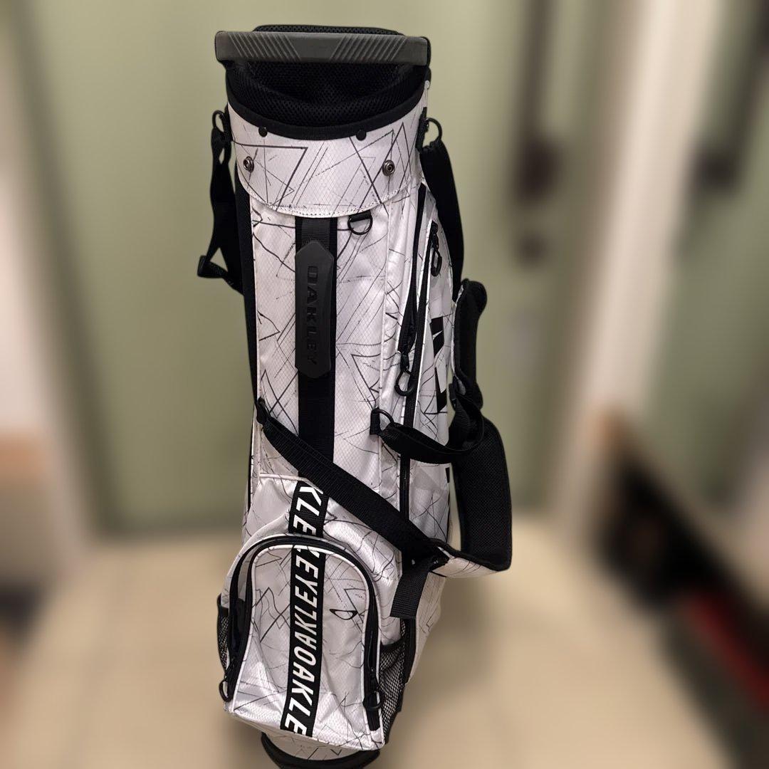 OAKLEY ゴルフバッグ ホワイト/ブラック