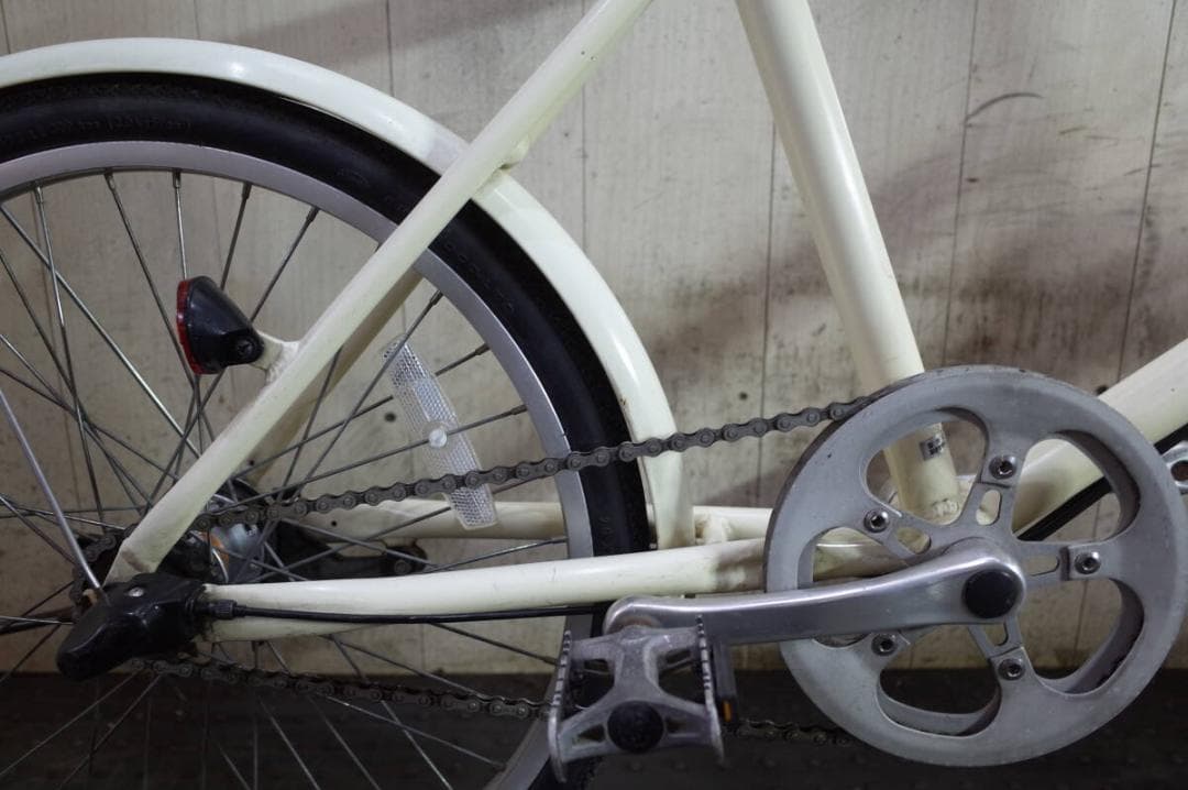 超人気！無印良品MUJI 20X1・3/8型 400mm３段minivelo　黄