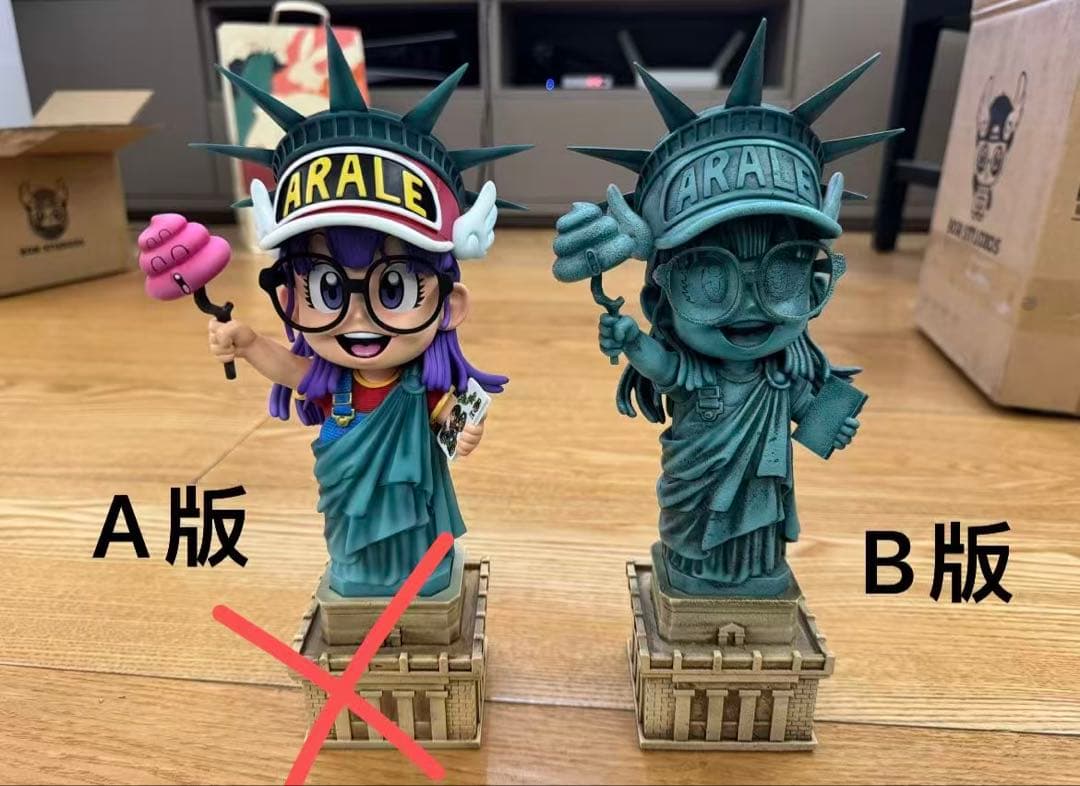 Dr.スランプZor-STUDIOパイロット自由の女神アラレちゃんB版フィギュア