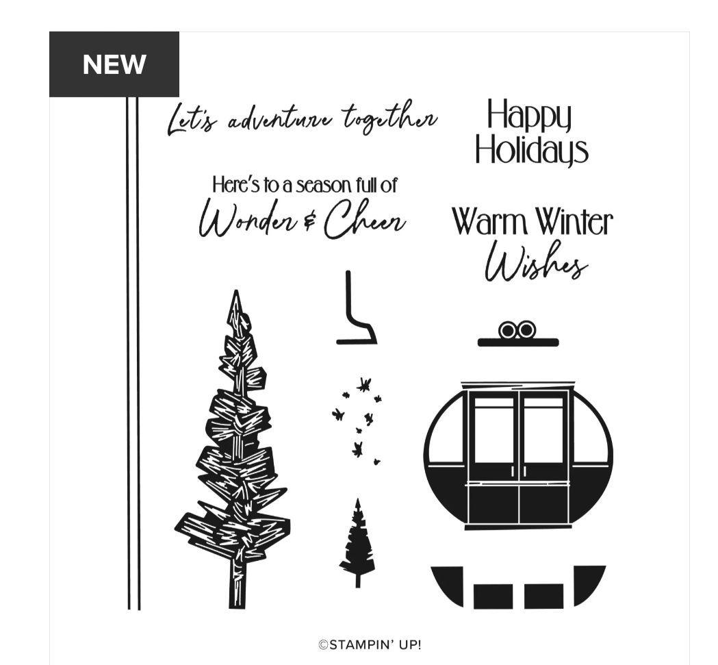 １点限り！ロープウェイスタンプ＆ダイ　スタンピンアップ