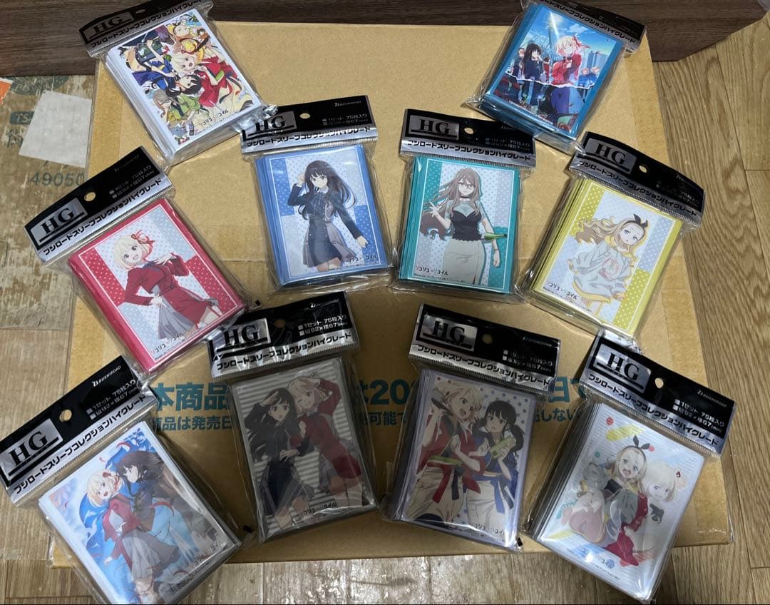 ヴァイスシュヴァルツ リコリスリコイル トライアルデッキ 1カートン +スリーブ