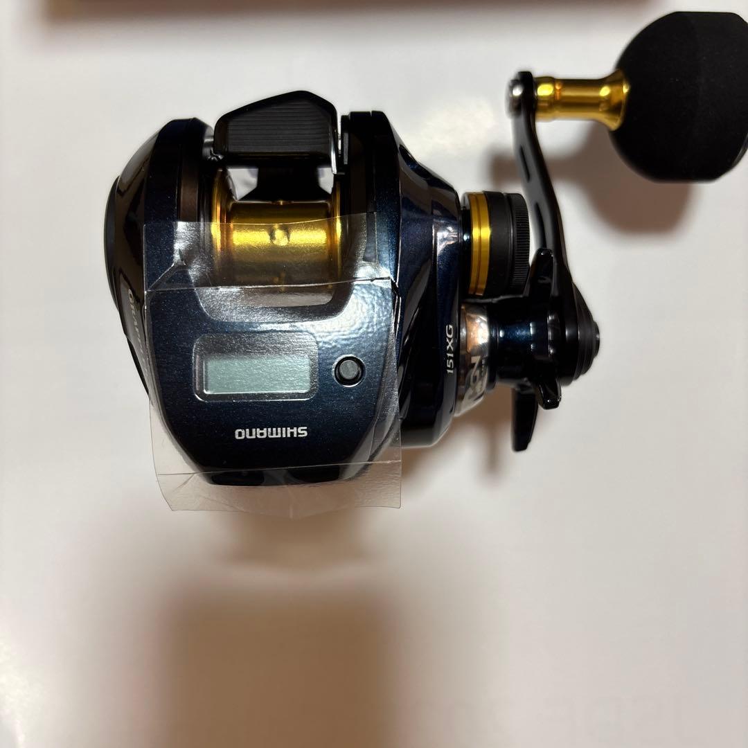SHIMANO 151XG ベイトリール ネイビー/ゴールド