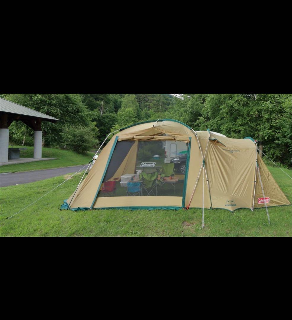 コールマン2ルームキャンプテント
