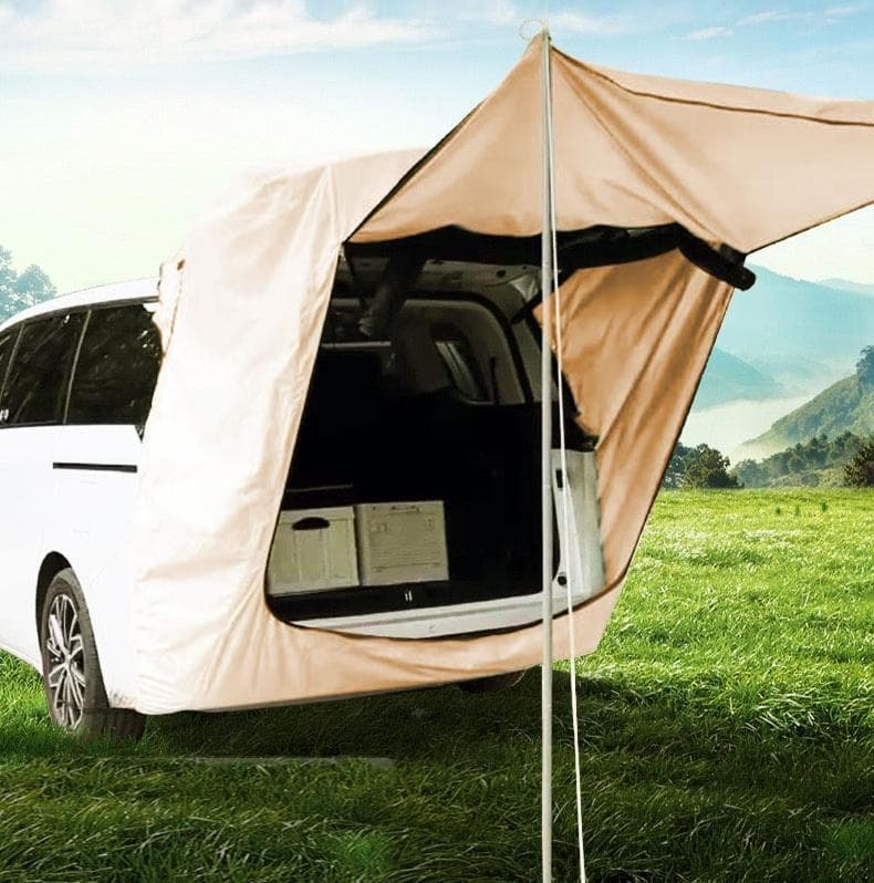 XLサイズ　車用テント 車中泊 テント 車バックテント　 キャンプ テント車用