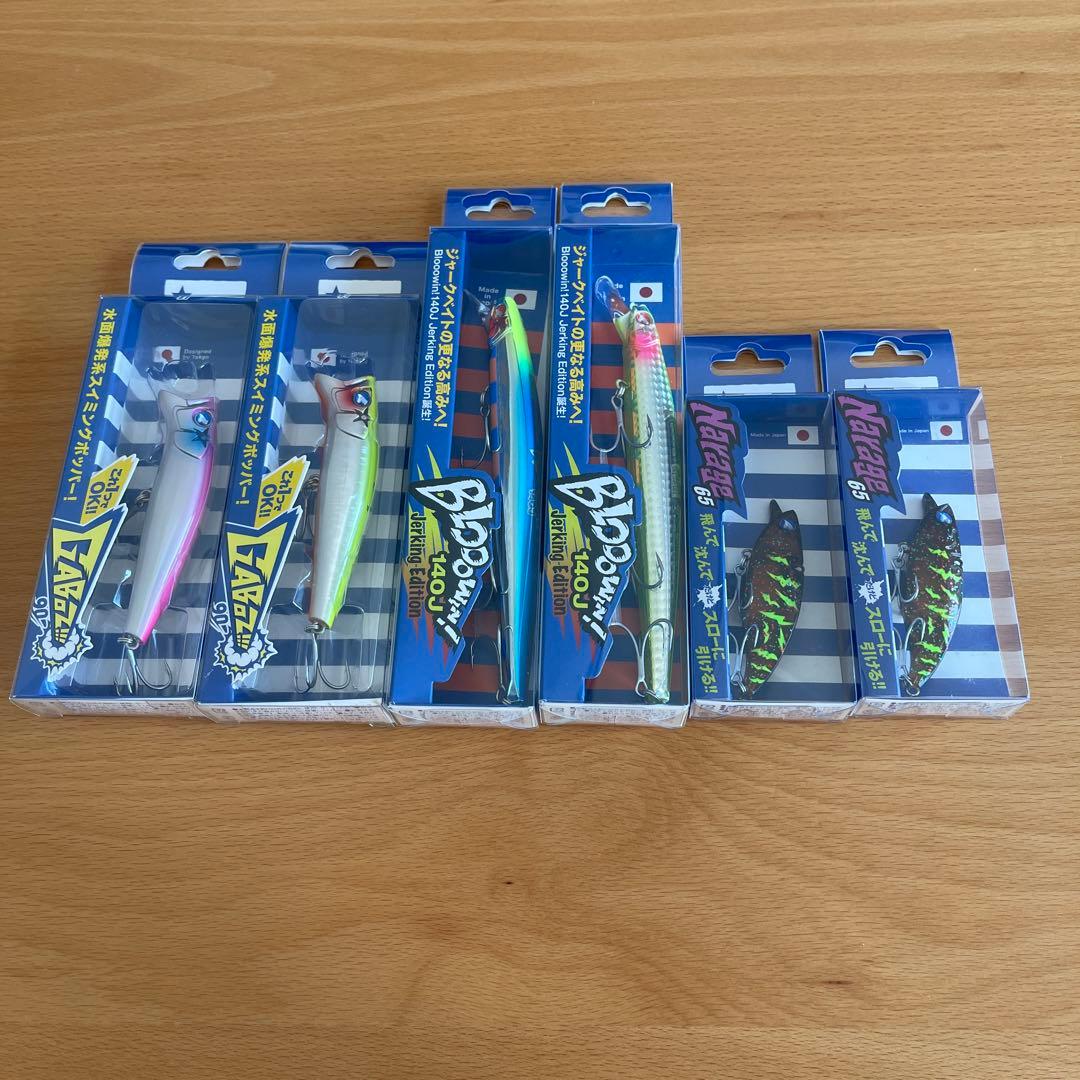 Blue Blue ルアー　6本セット　新品