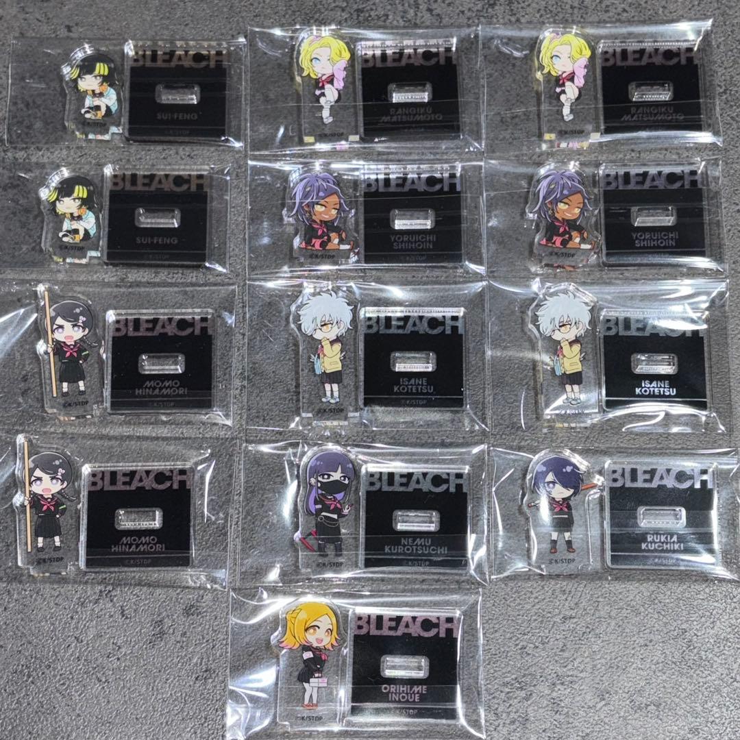 BLEACH ランダム　デフォルメ　キャラクター　ミニアクスタ　護延高校女子