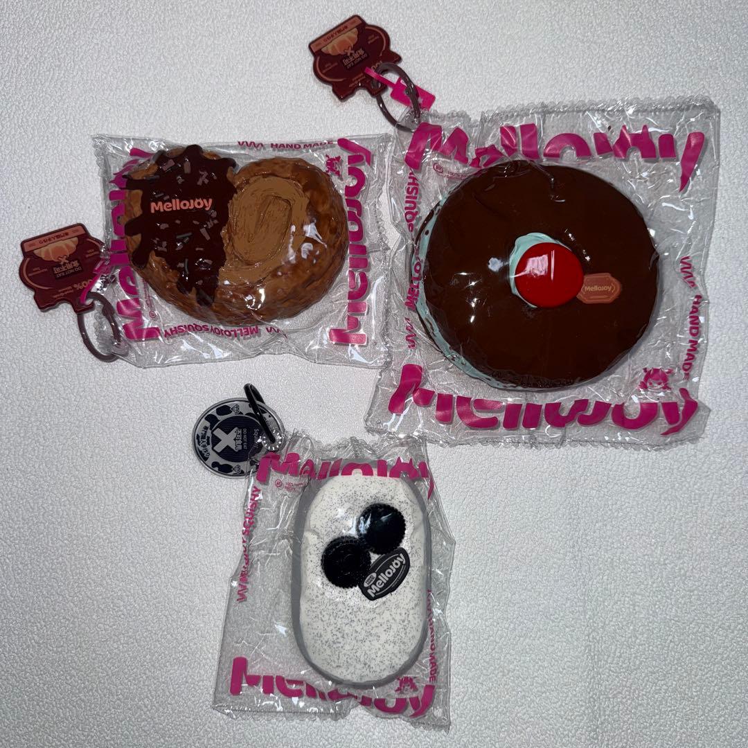 【再販なし含む】Mellojoy スクイーズ 3点セット