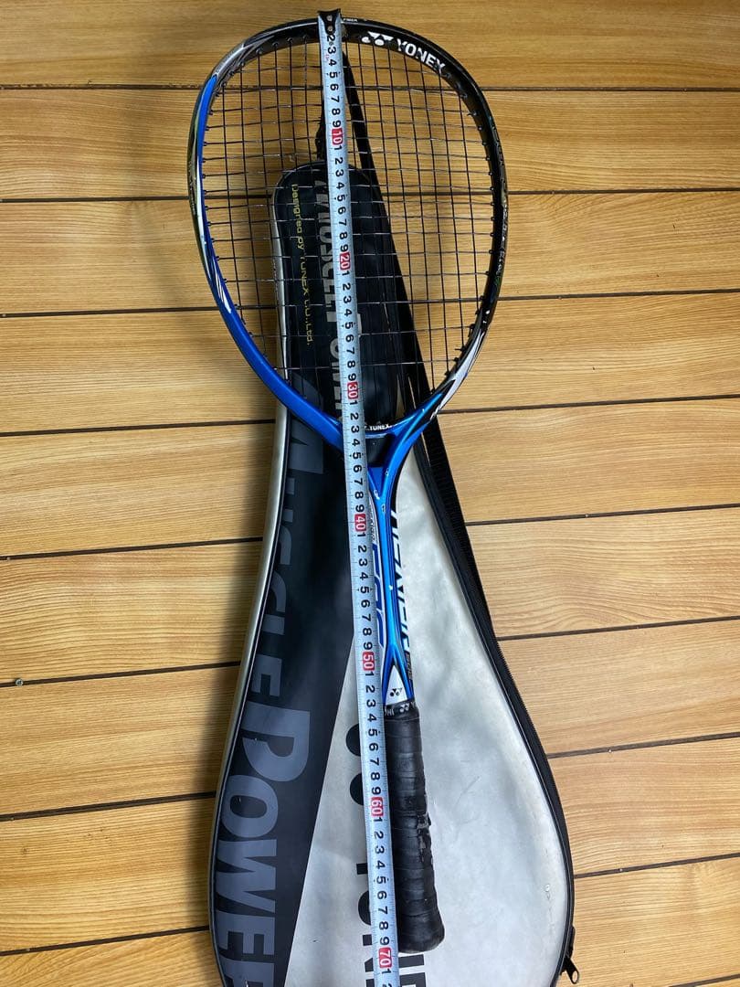 ヨネックス　ネクシーガ　50G ソフトテニス　ラケット　ケース付き　ブルー