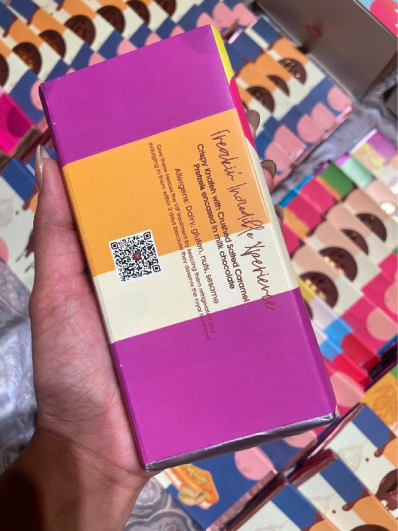 fix チョコレートバー プレッツェル入り