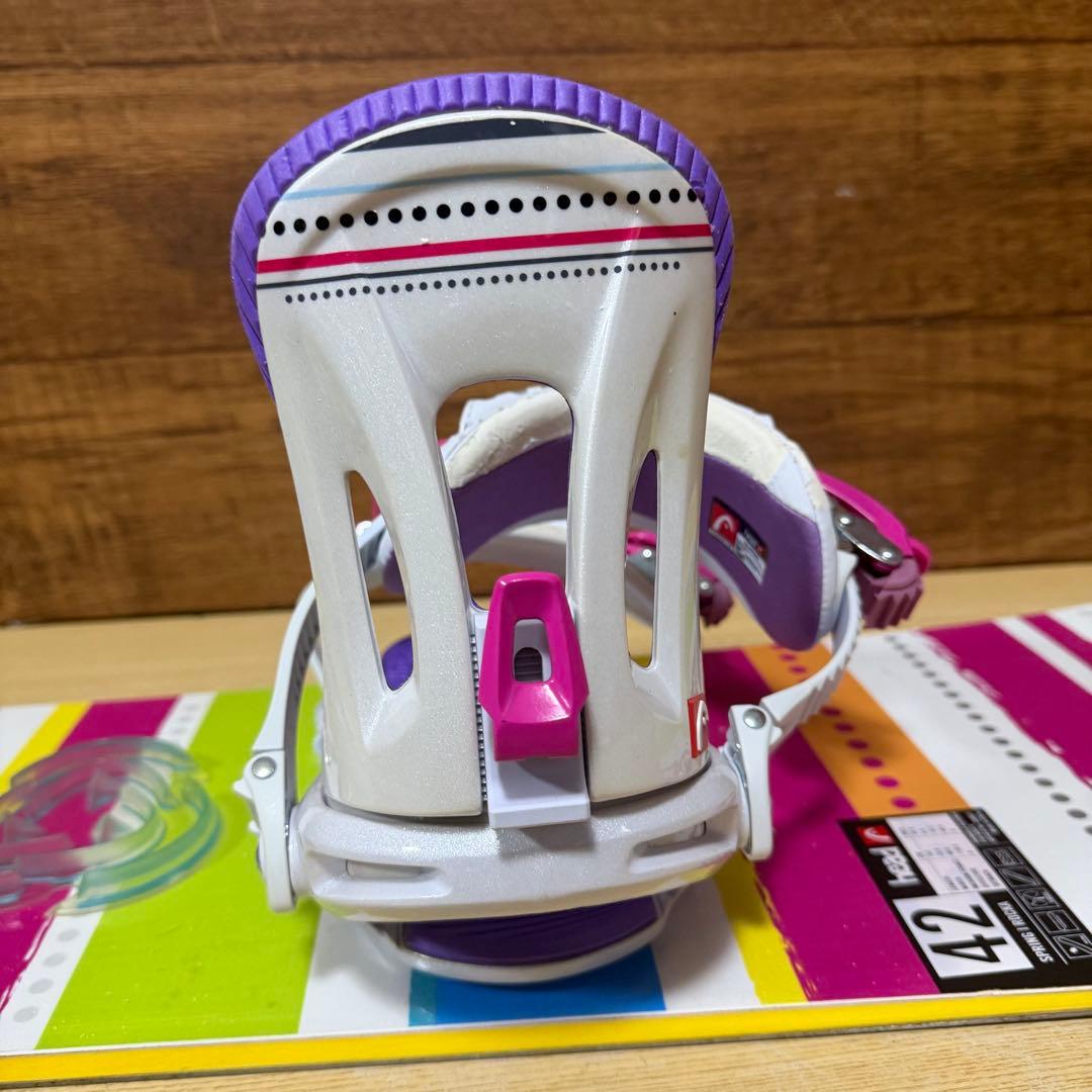 HEAD ヘッド　レディース　スノーボード　３点セット　ブーツ23.5