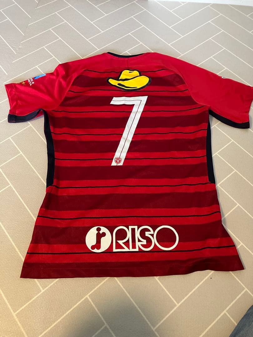 鹿島アントラーズ　支給品　上下ユニフォームセット