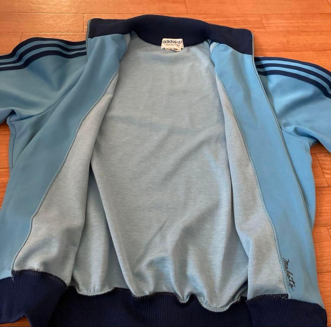 希少80s adidas トラックジャケットヴィンテージ6号　菅田将暉小松菜奈