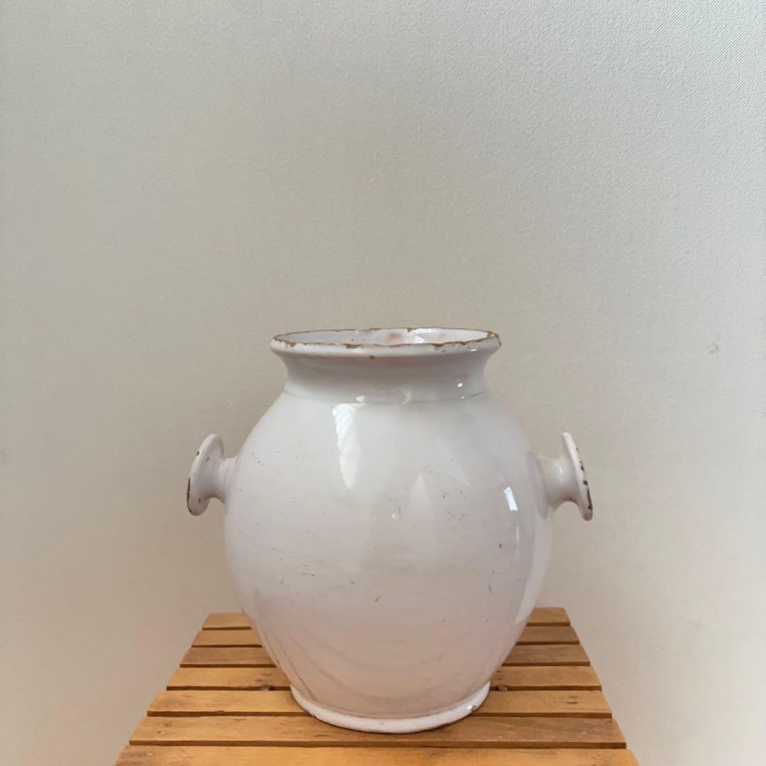 アンティーク 貯蔵ポット