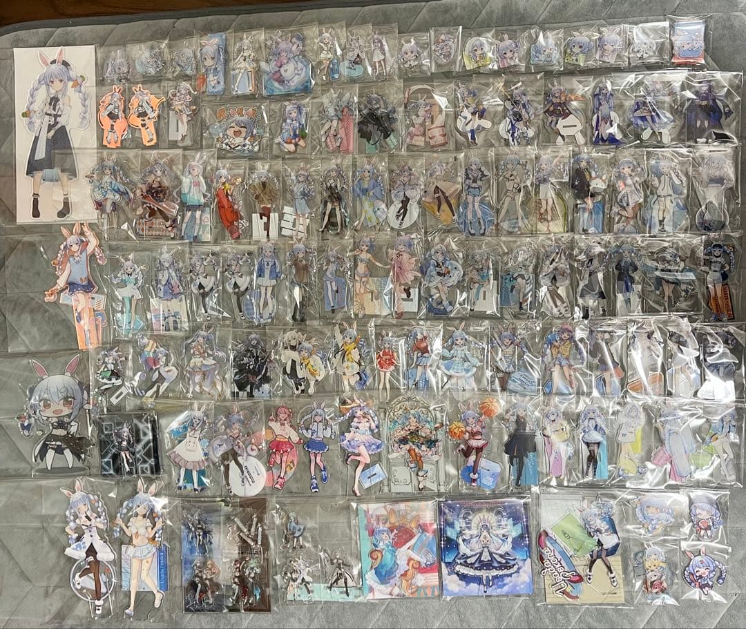 ホロライブ　兎田ぺこら　アクリルスタンドまとめ売り