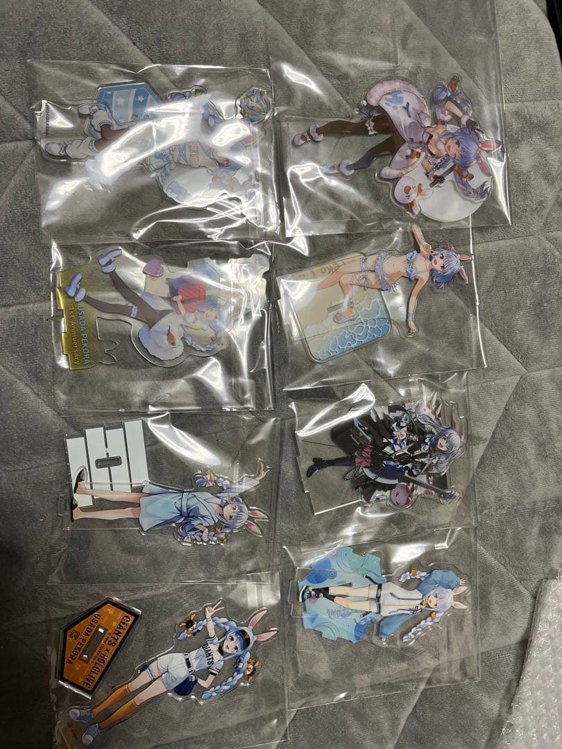 ホロライブ　兎田ぺこら　アクリルスタンドまとめ売り