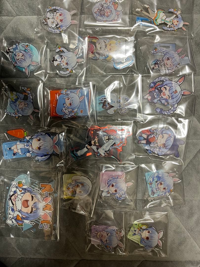 ホロライブ　兎田ぺこら　アクリルスタンドまとめ売り