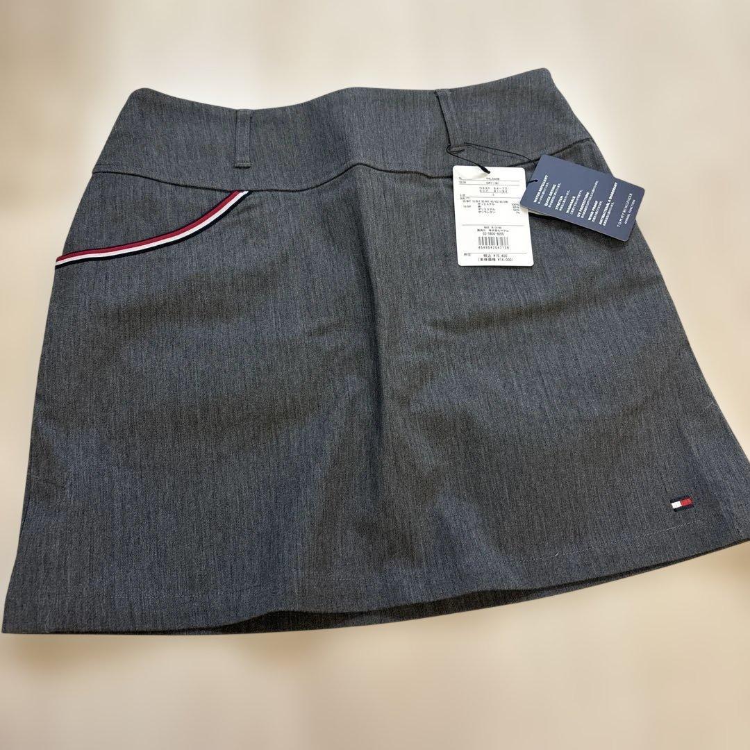 ストレッチツイル　スカート レディース ゴルフ ウェア トミー・ヒルフィガー