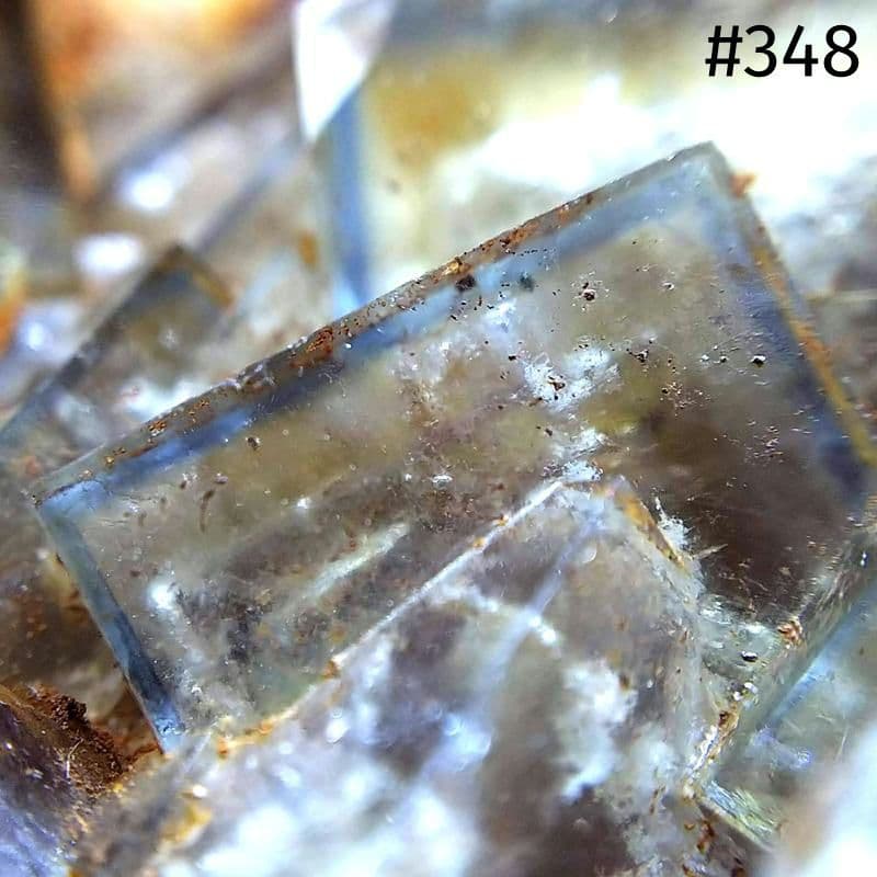 348 ブルーゾーニング×イエロー フローライト ドイツ産