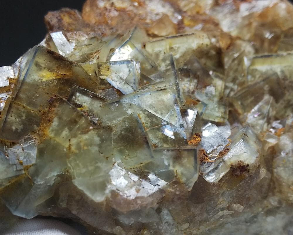 348 ブルーゾーニング×イエロー フローライト ドイツ産