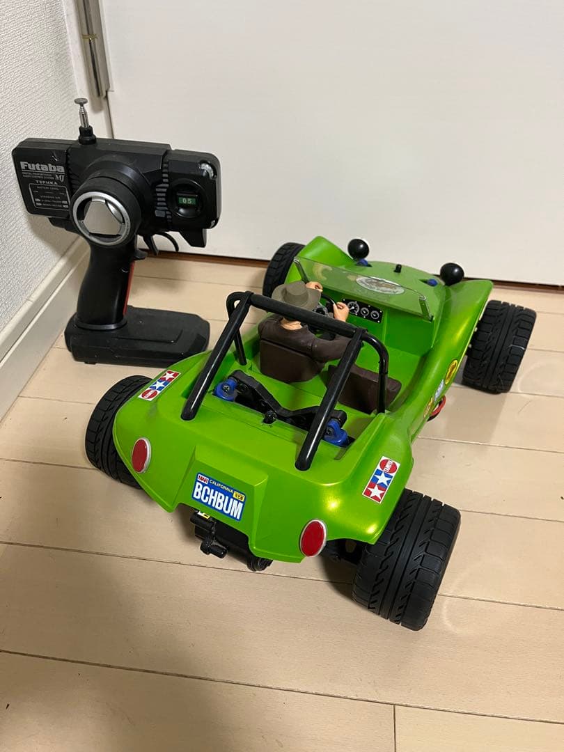 タミヤデューバギーメカ付新品ホイルタイヤ付き！