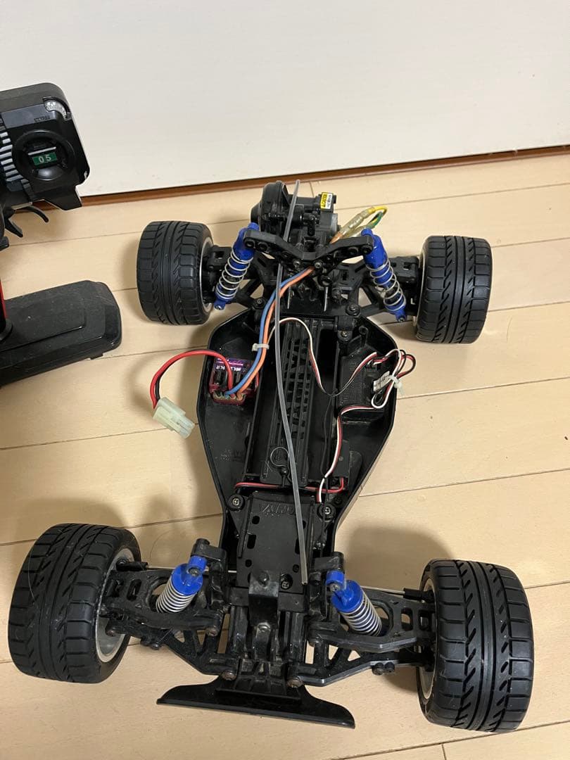 タミヤデューバギーメカ付新品ホイルタイヤ付き！