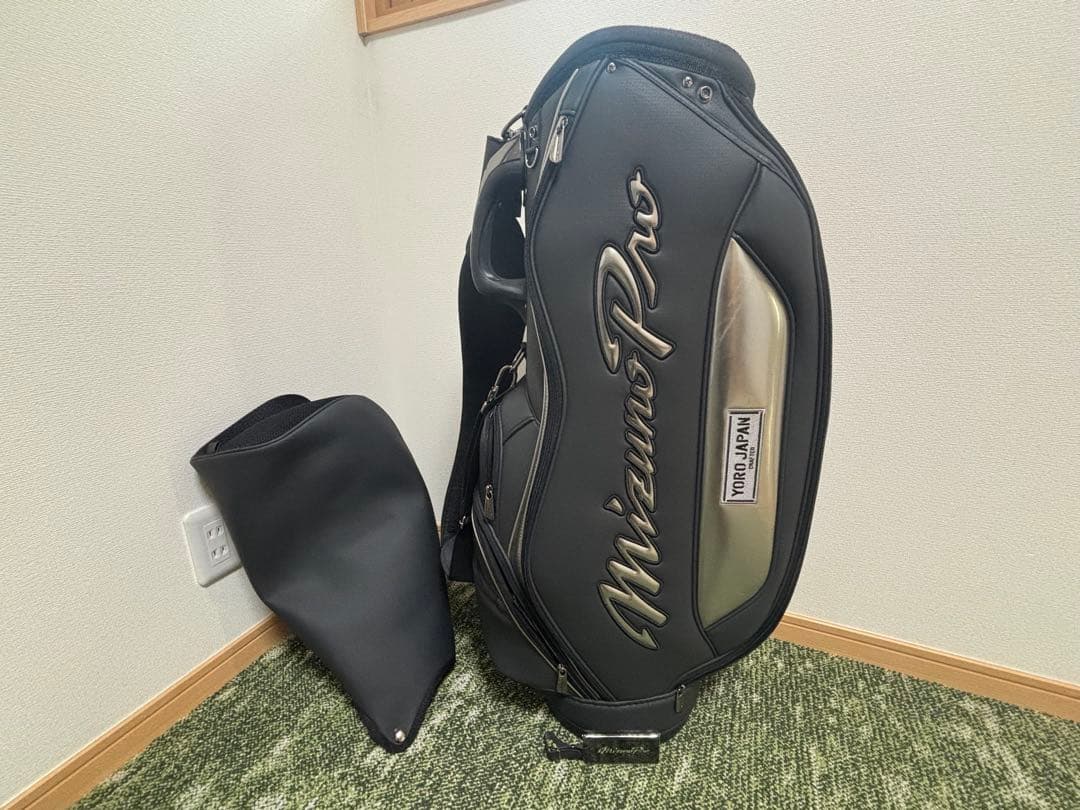 Mizuno Pro YORO JAPANワッペン付きキャディバッグ