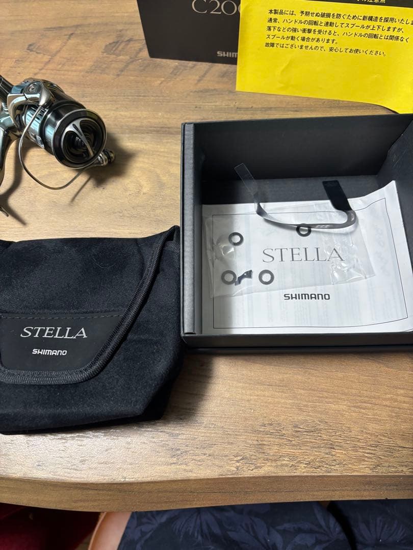 SHIMANO STELLA C2000S スピニングリール　美品　22ステラ