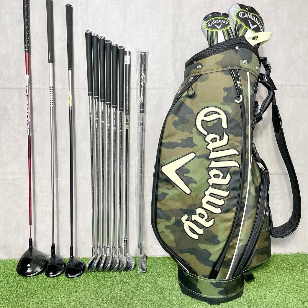 貴重レフティ！キャロウェイ GBB EPIC ゴルフクラブセット 11本 S 左