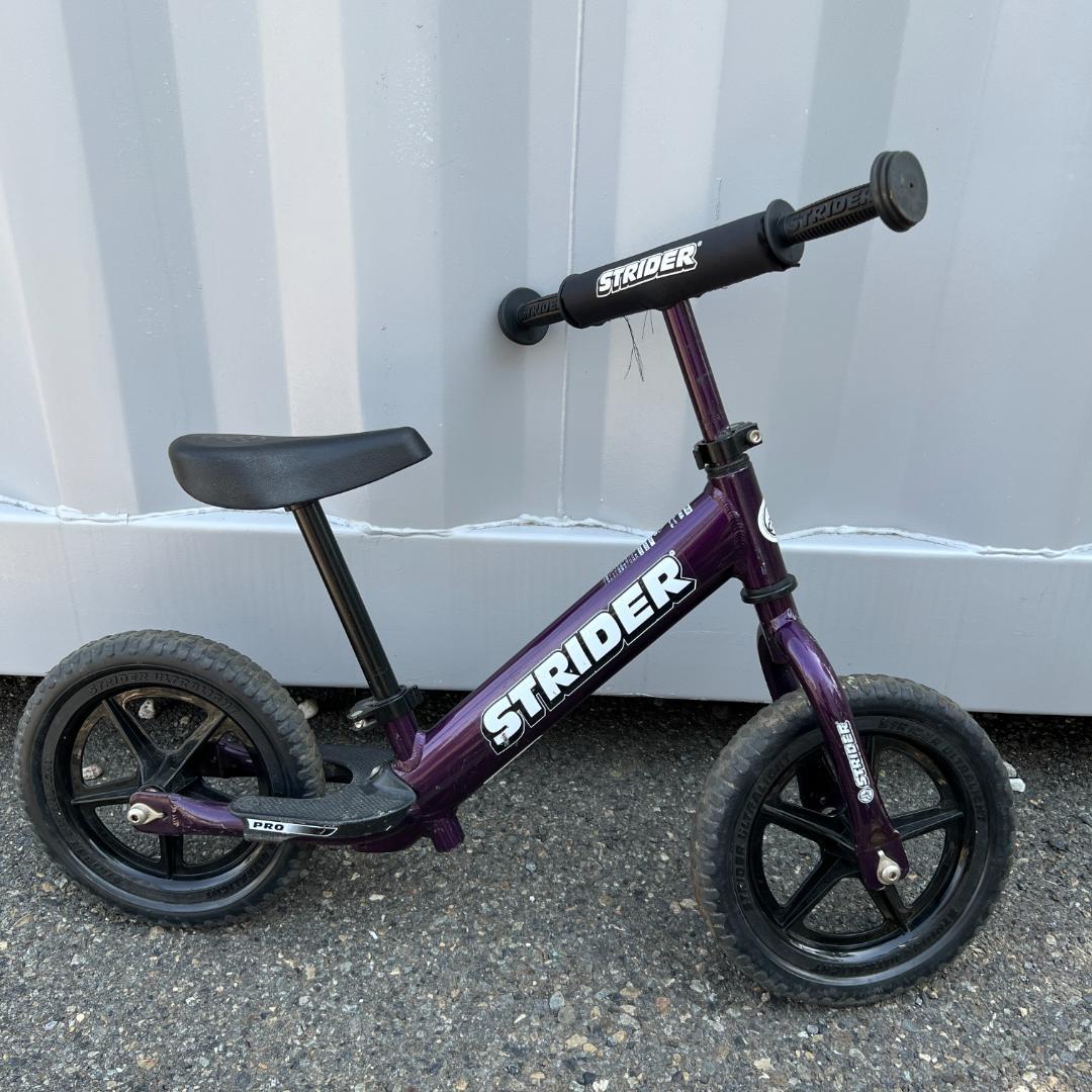 STRIDER 12 pro ストライダープロ バランスバイク パープル