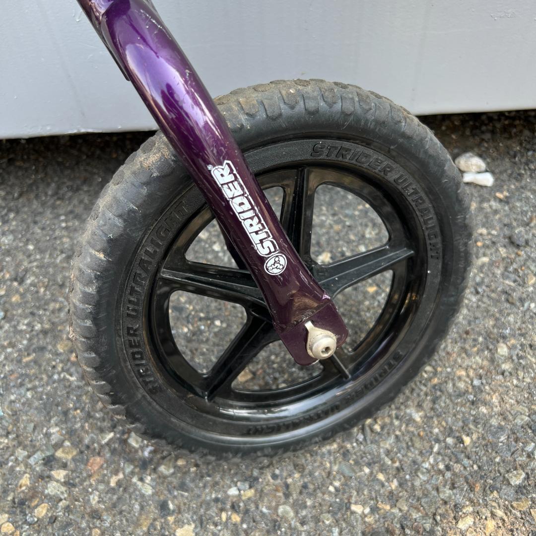 STRIDER 12 pro ストライダープロ バランスバイク パープル