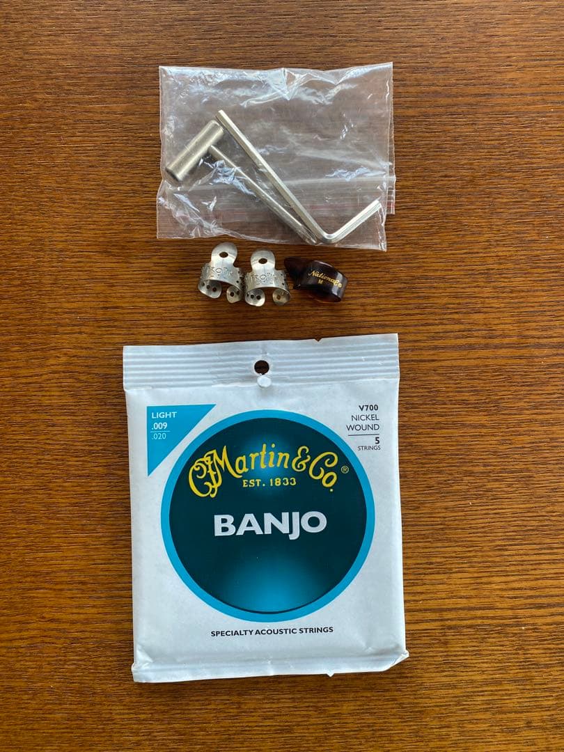 バンジョー　Blanton BB-10R/TL ケースと付属品付き