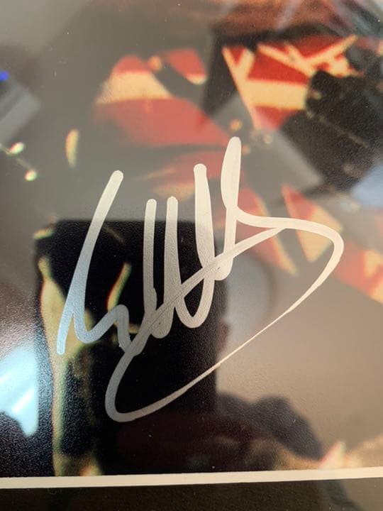 エドワード・ヴァン・ヘイレン　直筆サイン　※入手困難