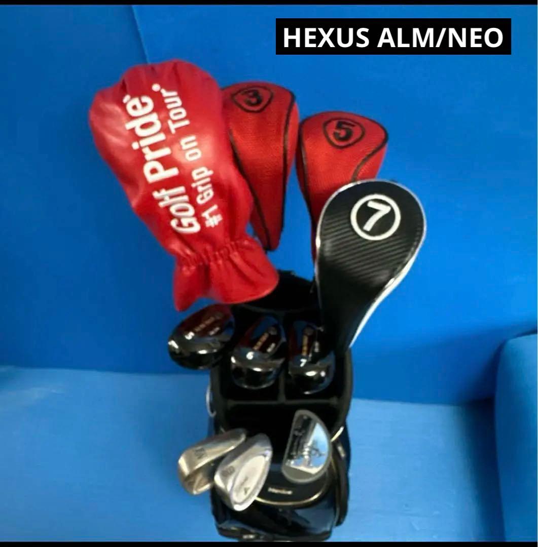HEXUS ALM/NEO メンズゴルフクラブ　10本セット