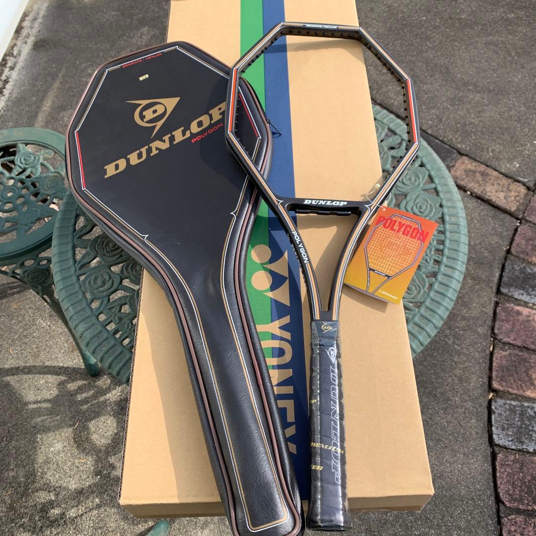 ダンロップ ポリゴン テニスラケット1985年モデル(L3)【新品未使用】