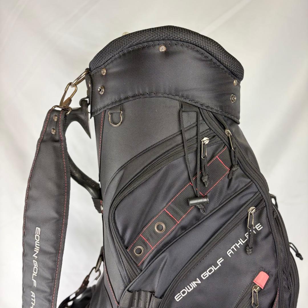 【希少品】エドウィン ゴルフアスリート キャディバッグ EDWIN 7分割