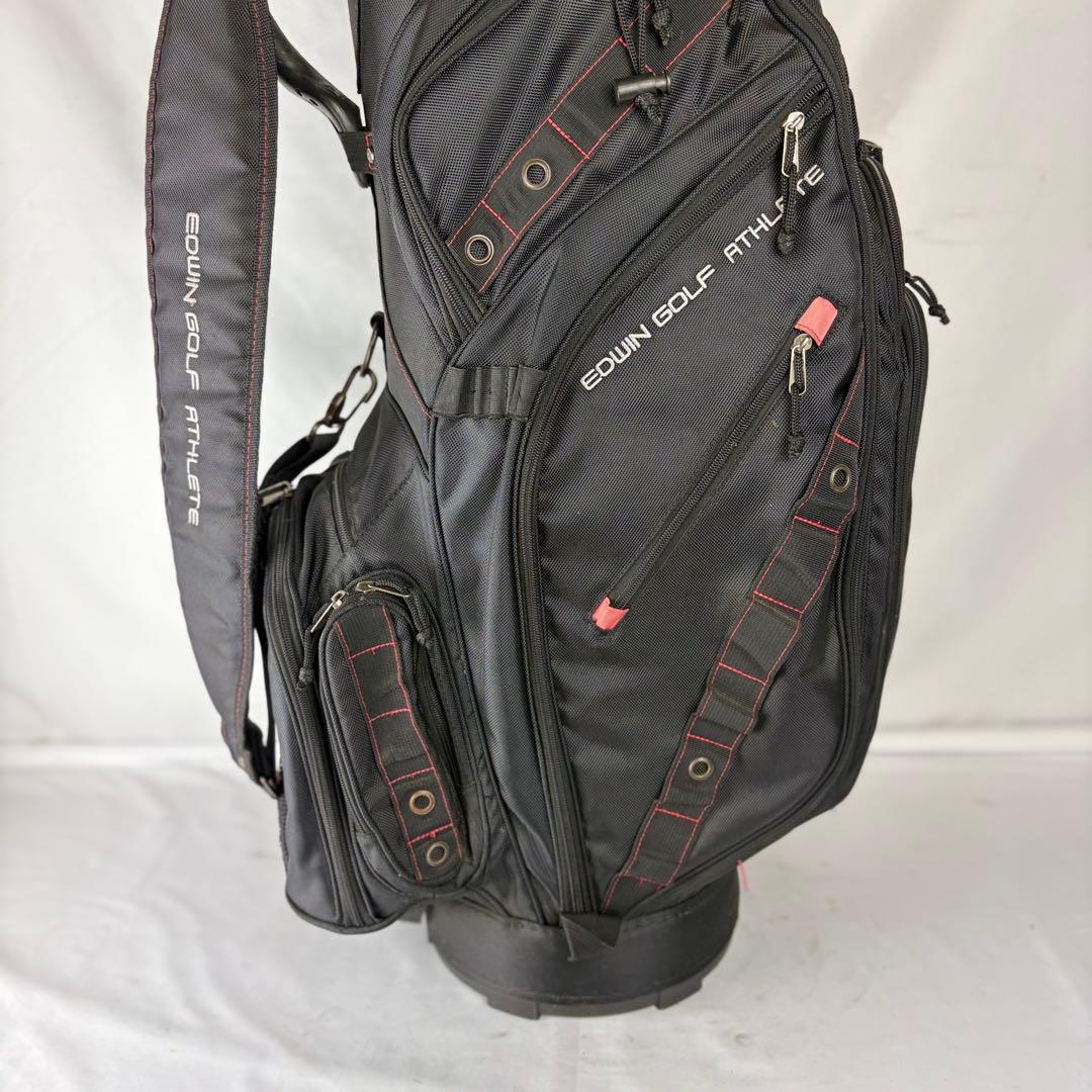【希少品】エドウィン ゴルフアスリート キャディバッグ EDWIN 7分割