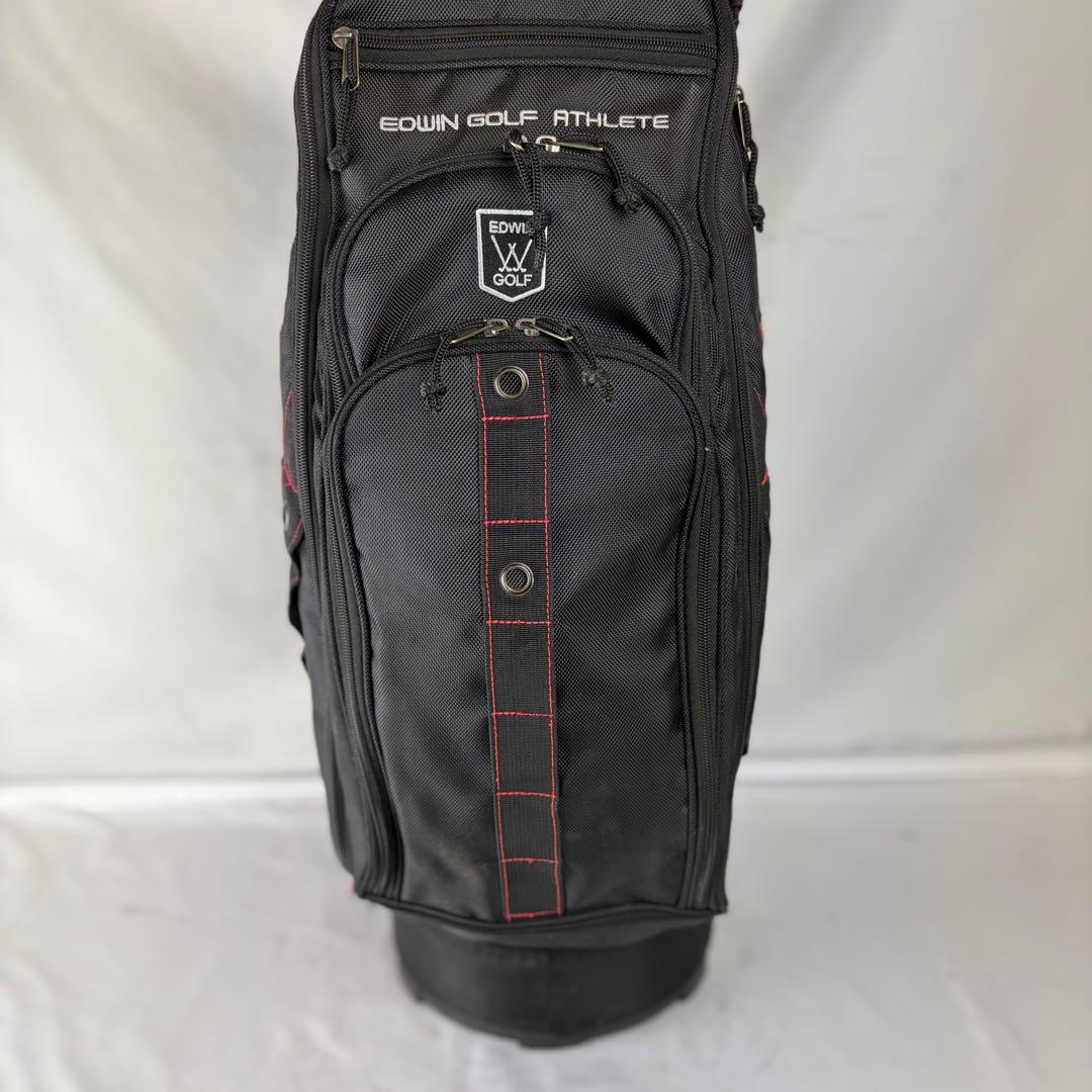 【希少品】エドウィン ゴルフアスリート キャディバッグ EDWIN 7分割