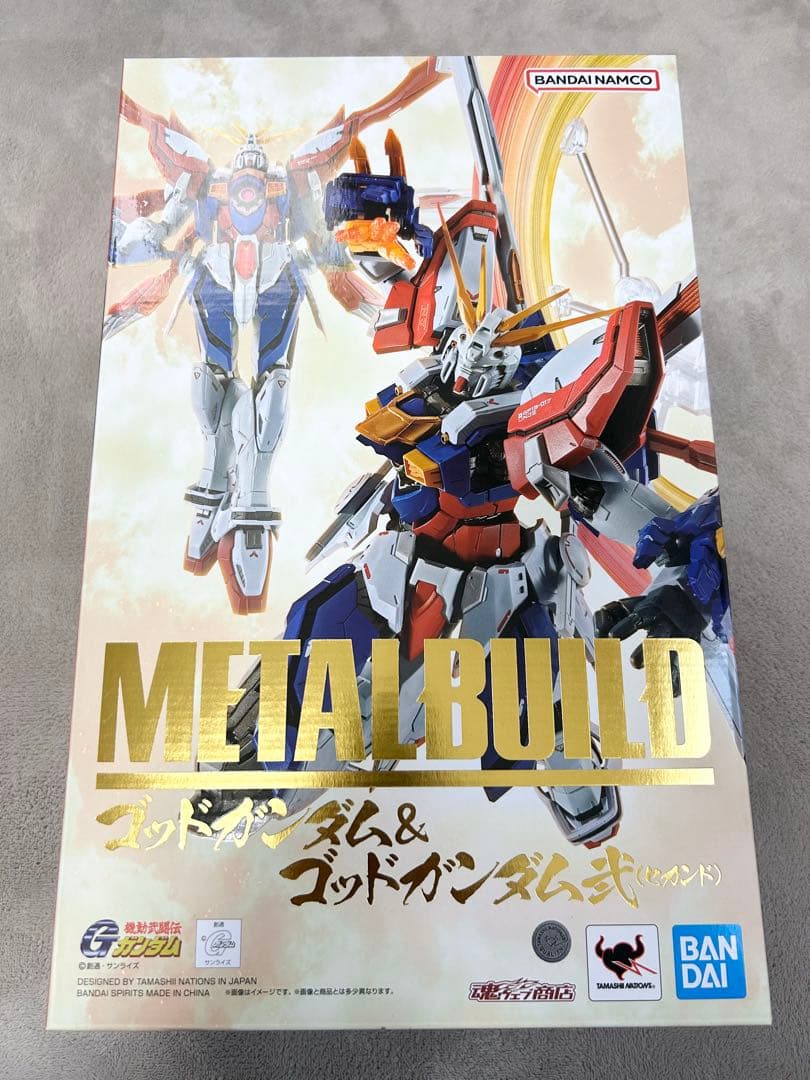 お*。様 L BUILD メタルビルド ゴッドガンダム＆ゴッドガンダム弐