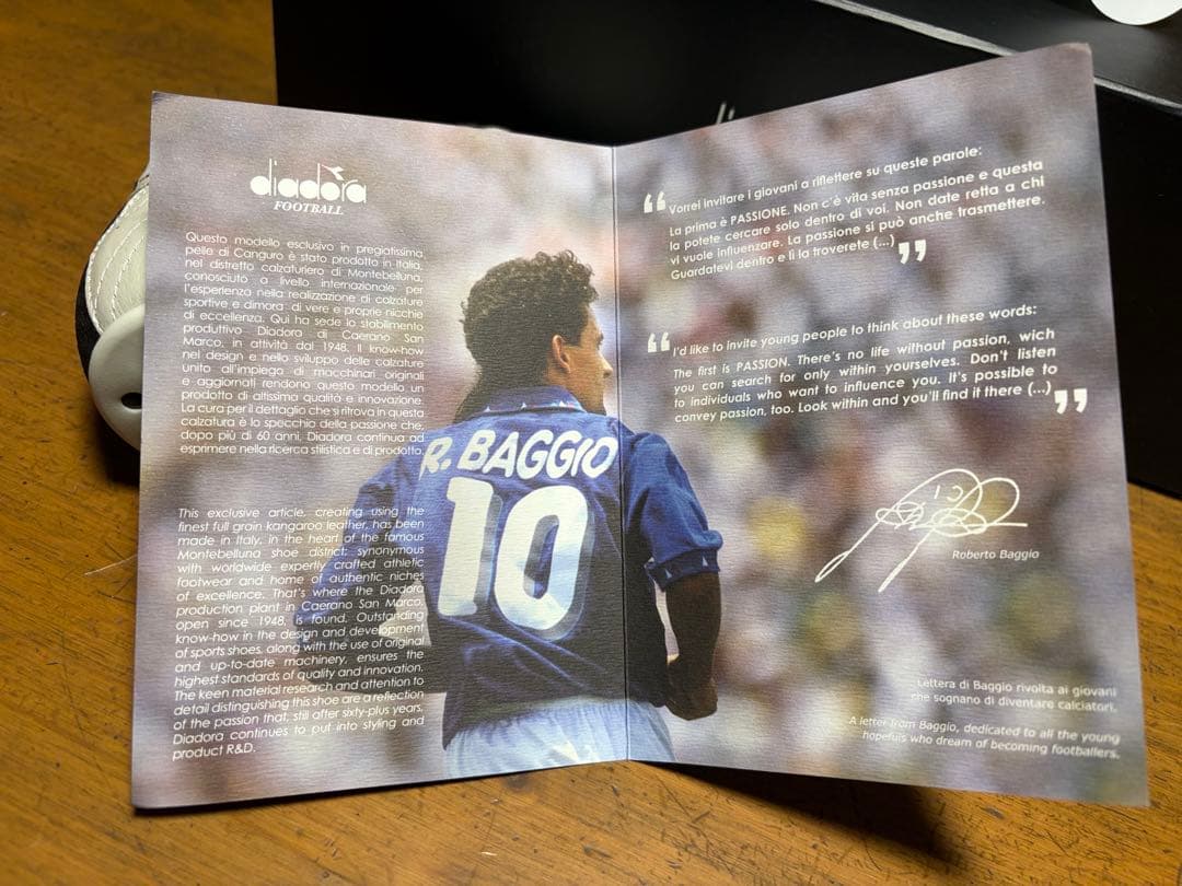 ●ディアドラ●BAGGIO 03 ITALY OG●イタリア製●バッジョモデル