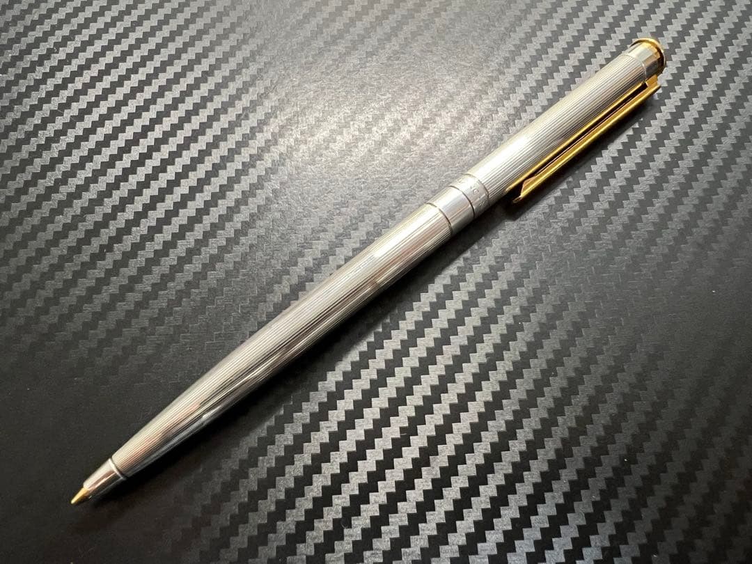 未使用に近い モンブラン ペンシル 0.5mm ノブレス スターリングシルバー