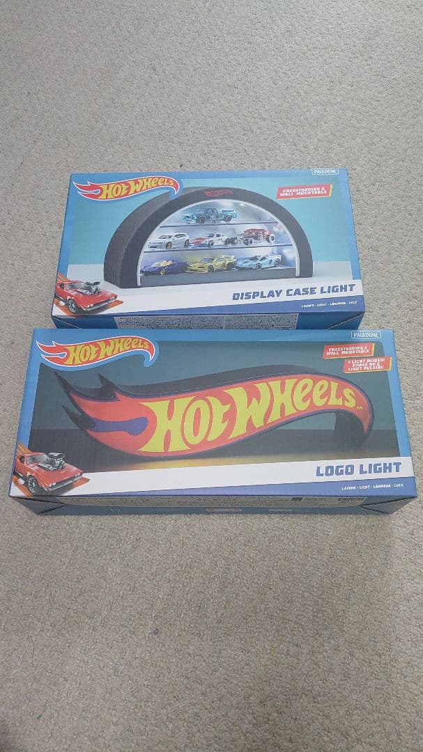 ホットウィール ライト ケースロゴライト ディスプレイケース