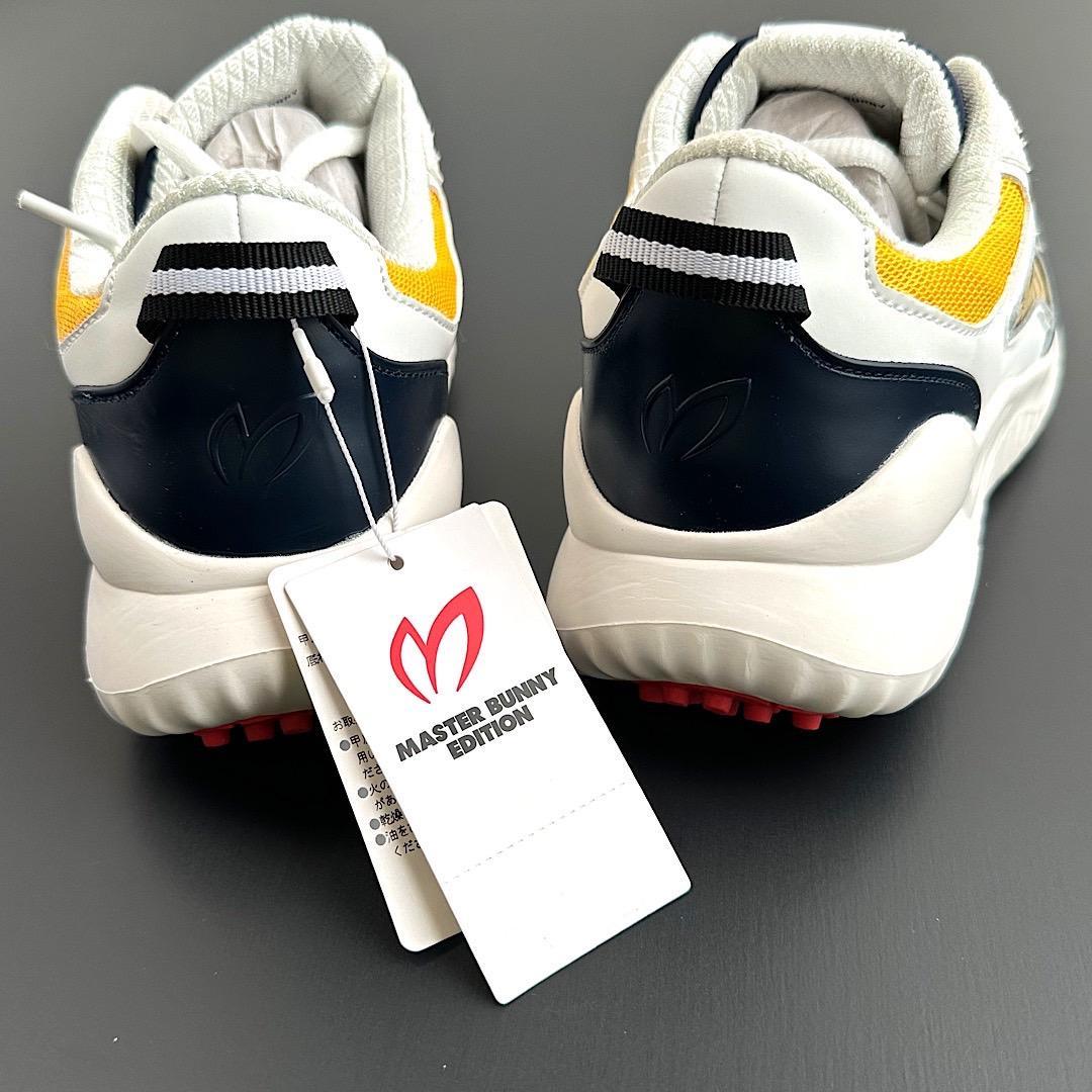 マスターバニー レディース ゴルフシューズ モノグラム柄 スパイクレス 22.5