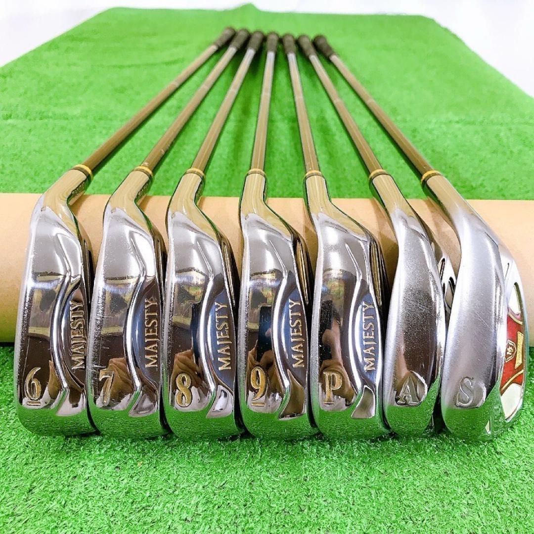 セ87★マジェスティプレステジオ SUPER7 L 7本レディースアイアンセット