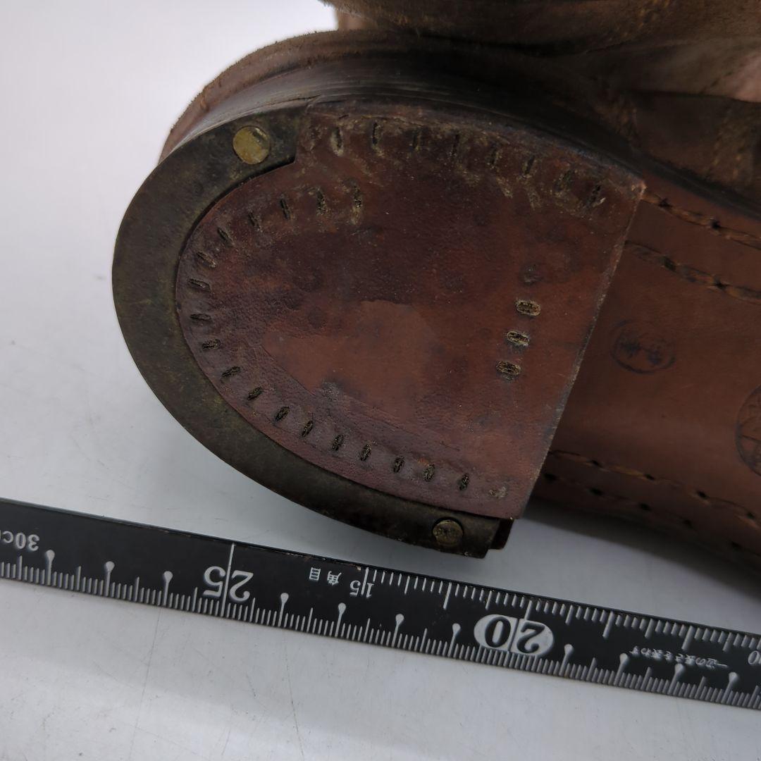 【未使用】　旧日本軍　実物　軍靴　スパイク　鋲打　ブーツ　骨董品　昭五式